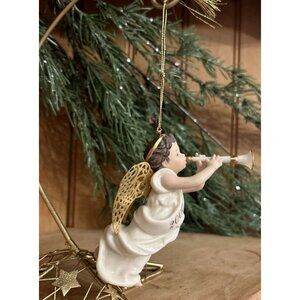 Vintage Lenox Limited Edition Little Trumpeter Ornament 2000 #2480/5000